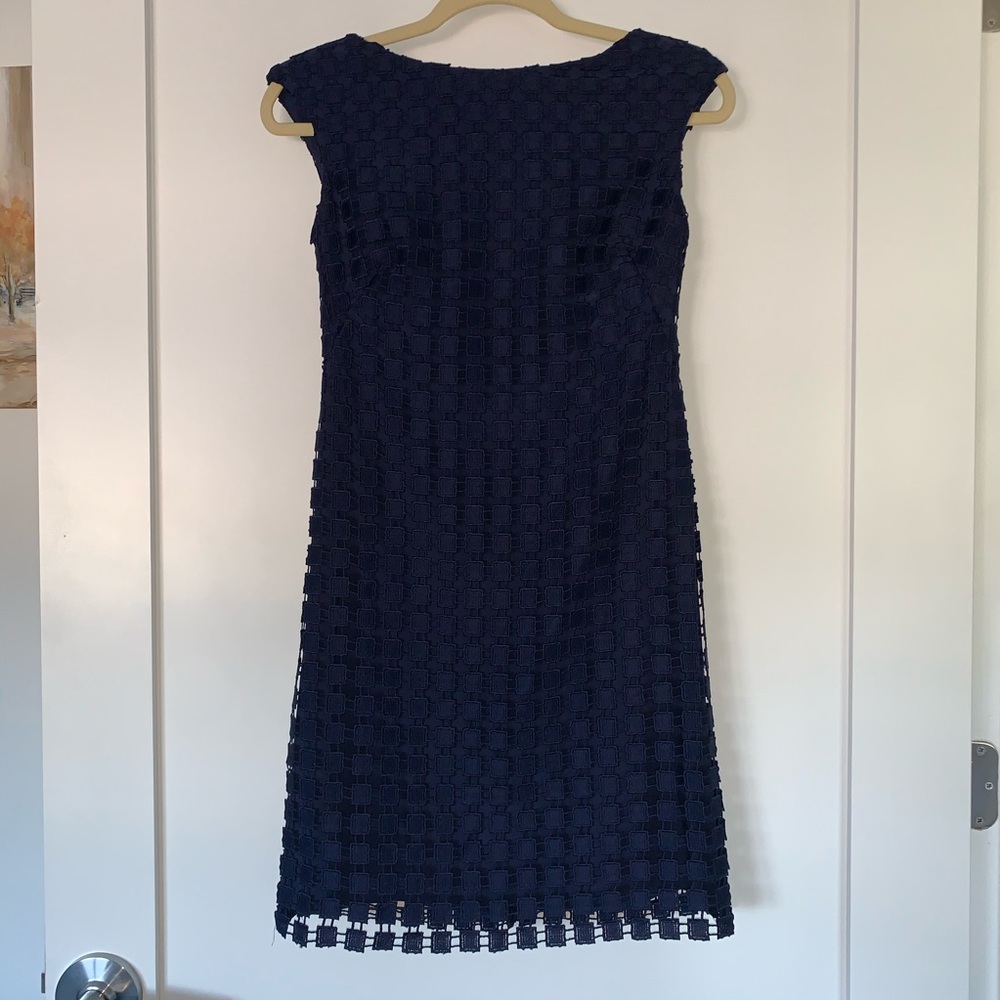New w/ Tags Ralph Lauren Slim Fit Navy Blue Dress